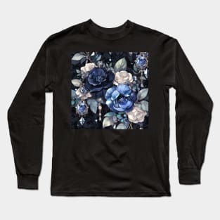 Roses pattern Long Sleeve T-Shirt